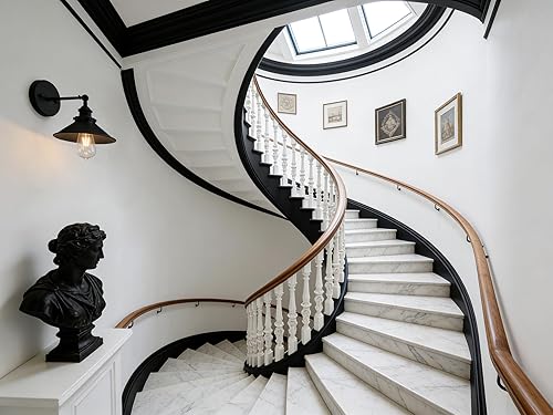 Miniatura 7 de Permo - Iluminación clásica industrial de metal, candelero de pared, lámpara de pared ajustable de 180 grados.