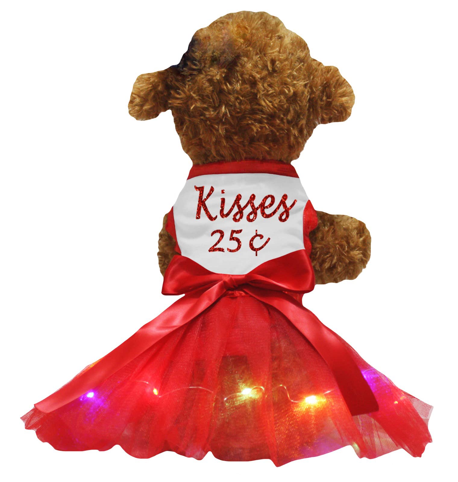 Robe pour chiot à LED pour ne plus perdre de vue votre petit chien le soir