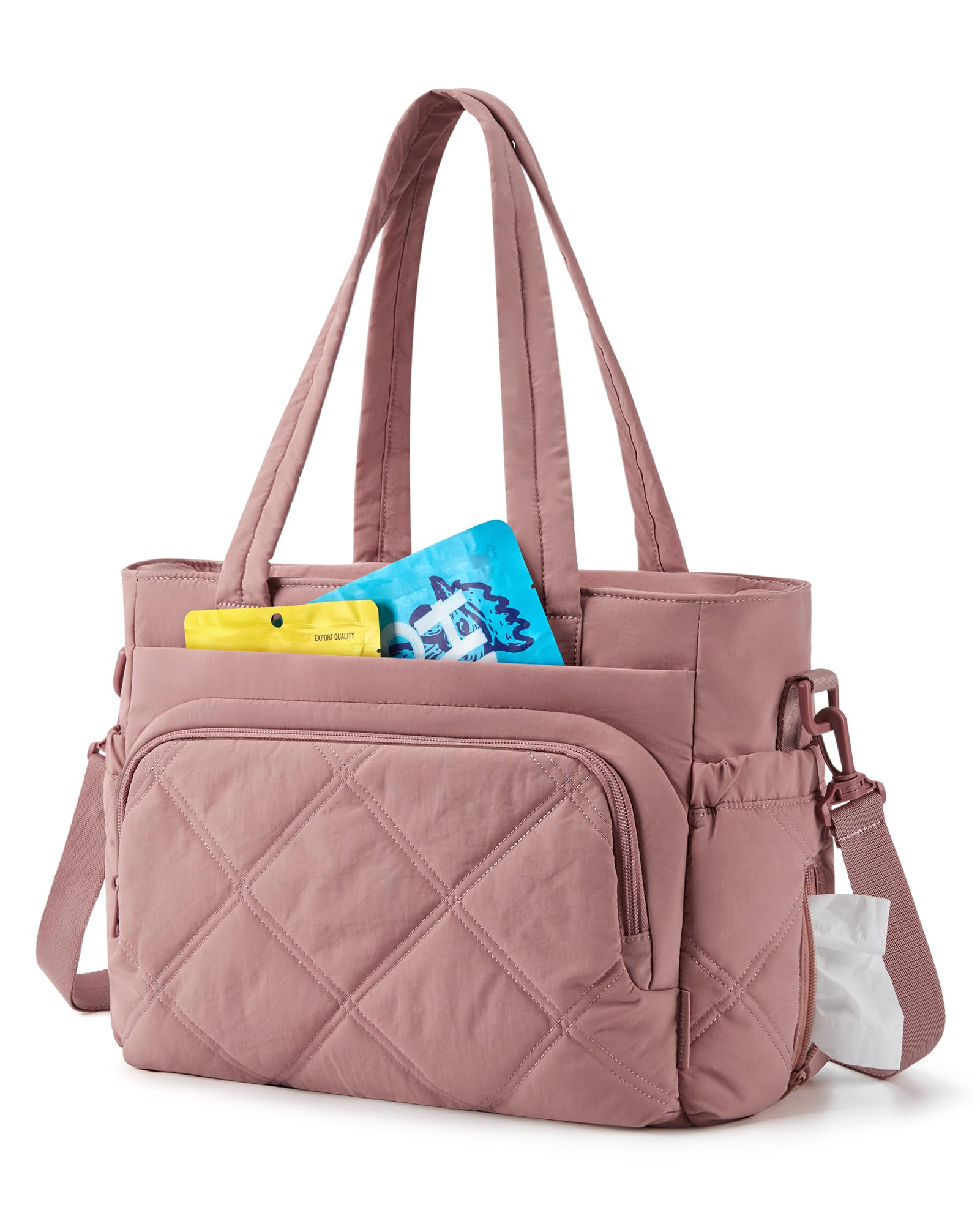 BAGSMART Quilted Lunch Tote