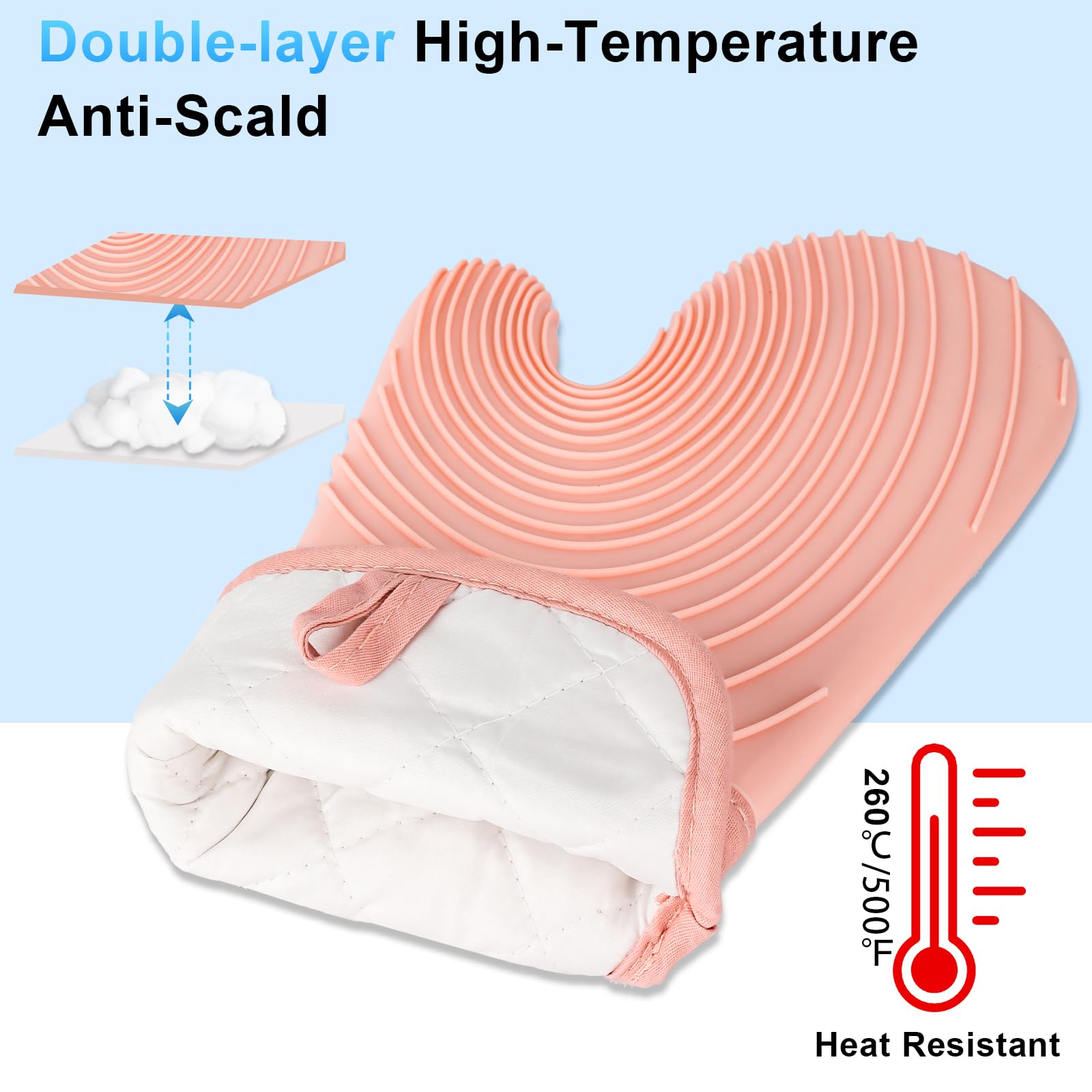 Gant De Four Support De Casserole En Silicone ,gants De