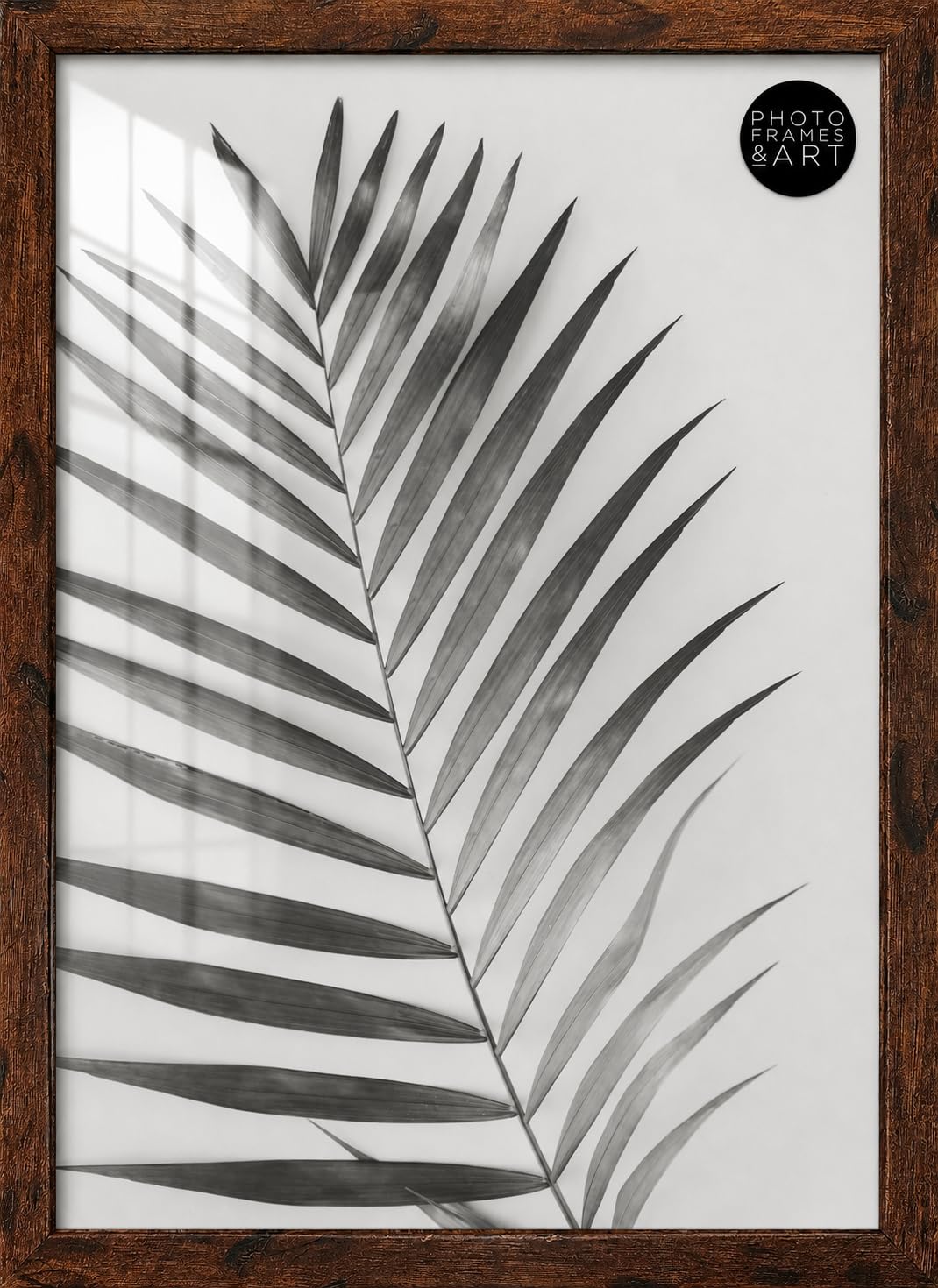 pf+a REAL GLASS 30x40cm Rustic Effect Picture Frame