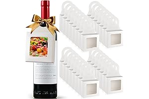 Kraft Paper Wine Bottle Box with Window