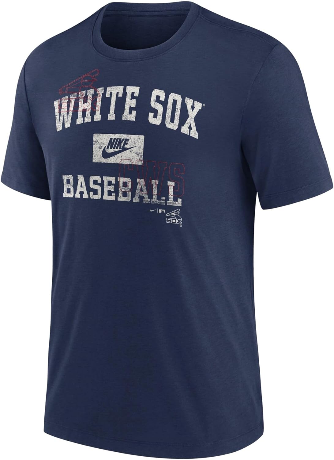 Nike Men's MLB Cooperstown Arch Threads Triblend T-Shirt