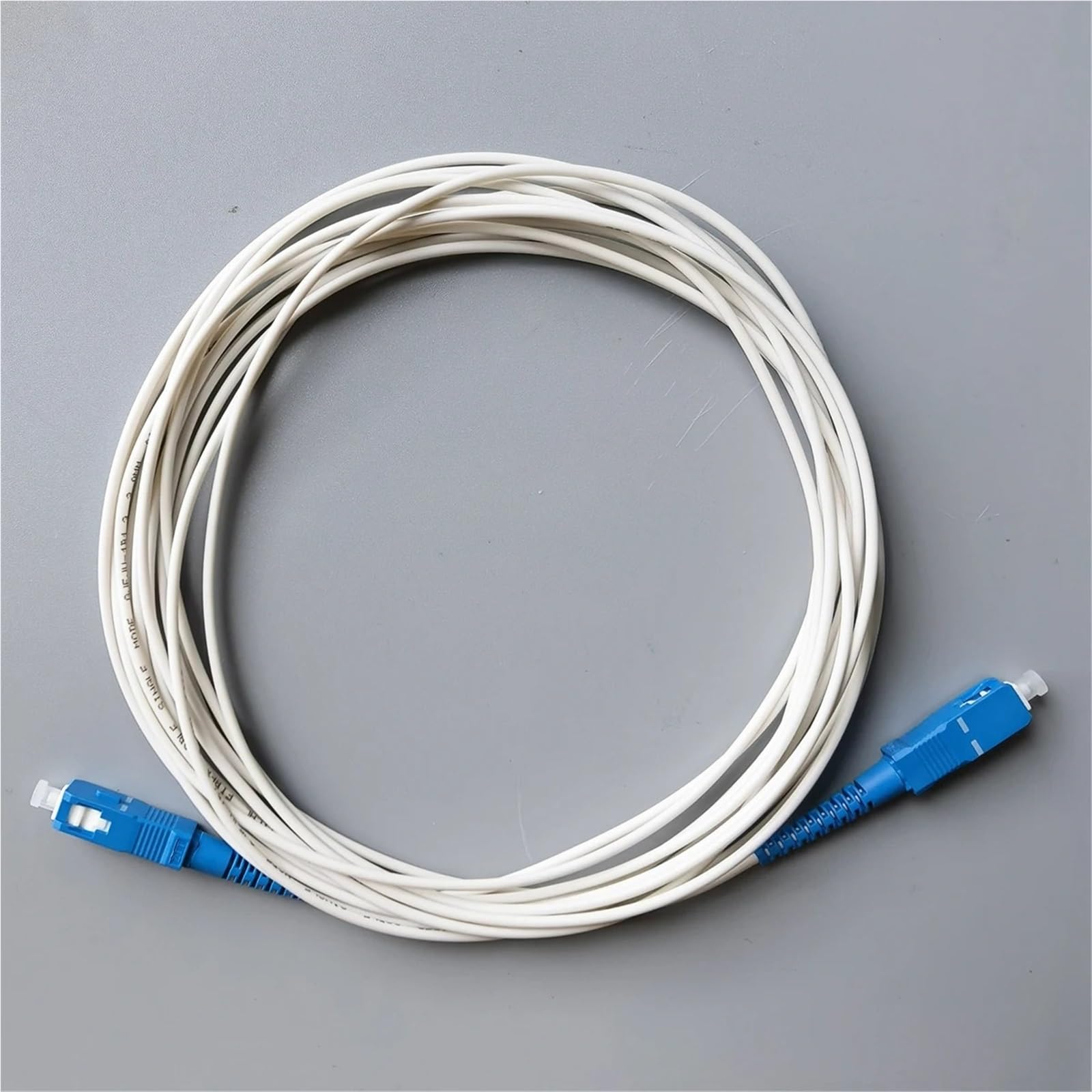 Kabel światłowodowy — przewód światłowodowy Kabel światłowodowy SC/UPC-SC/UPC jednomodowy Simplex FTTH 2,0 mm do użytku wewnętrznego 5 m 10 m(10M SCupc To SCupc)