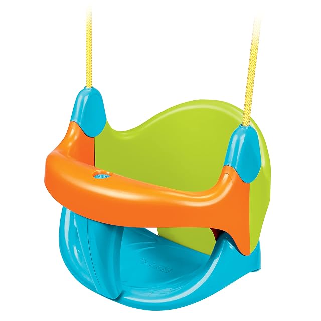 FEBER - Evolution Swing, Columpio evolutivo, Barra de Seguridad y Respaldo extraíbles, fácil Montaje…