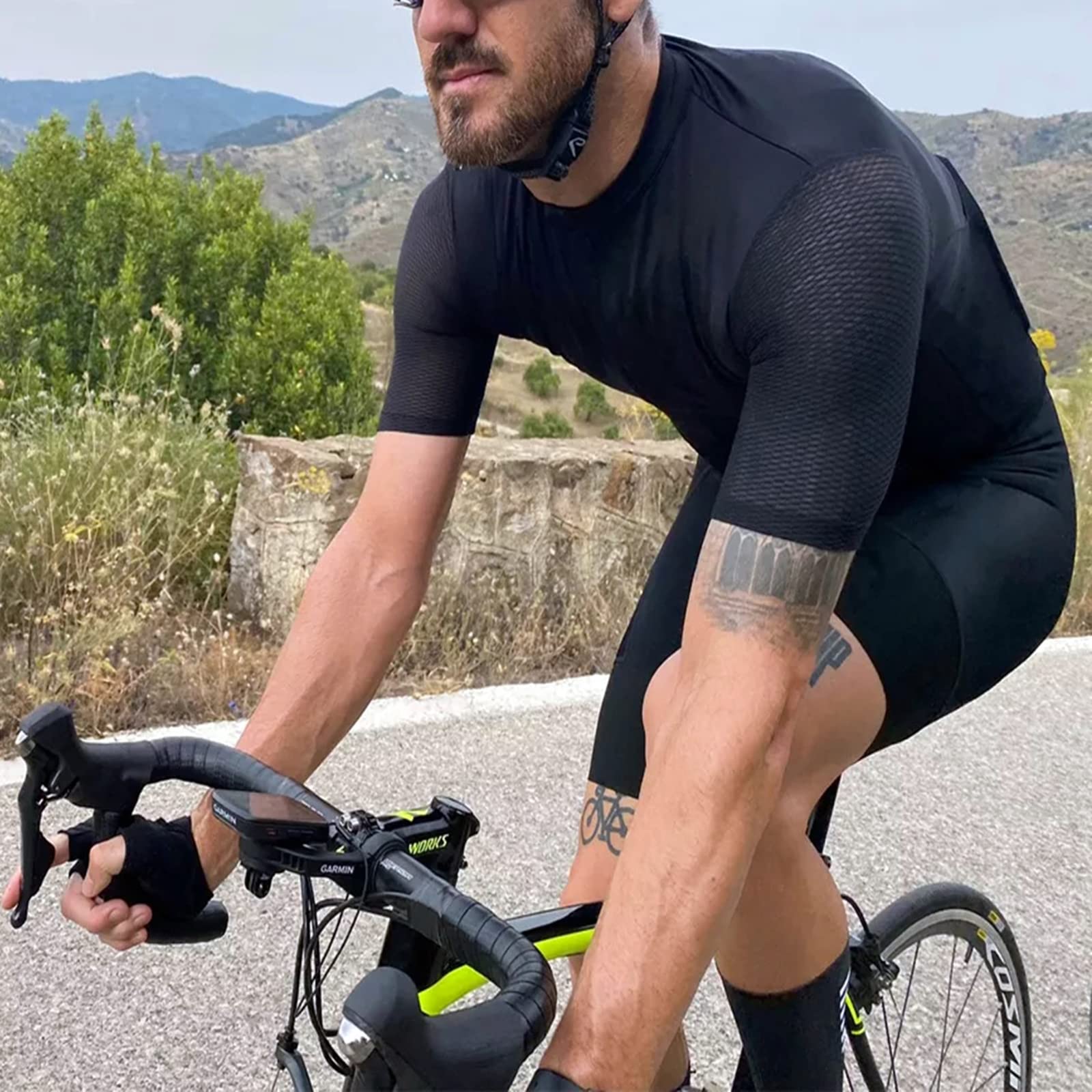 Maillot Cycliste Homme Voler – Taille M – Bleu – Manches Courtes Avec Poches – Vintage