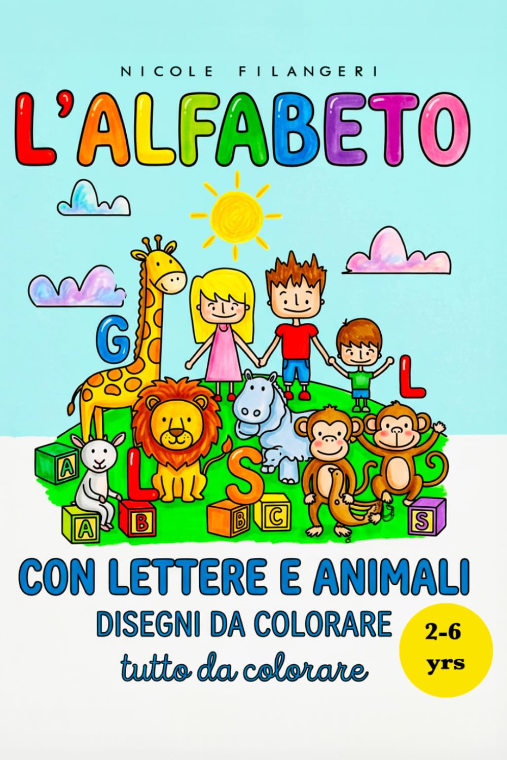 L'alfabeto: Disegni da colorare