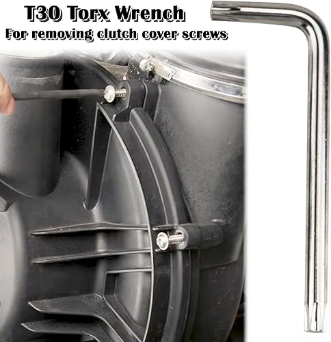 Miniatura 4 de CVT Belt Changing Tool Clutch Spreader Set for 2017-2023 Can Am Maverick X3 Trail MaX, X3 Belt Removal Tool with T30 Torx Wrench #708200720 &