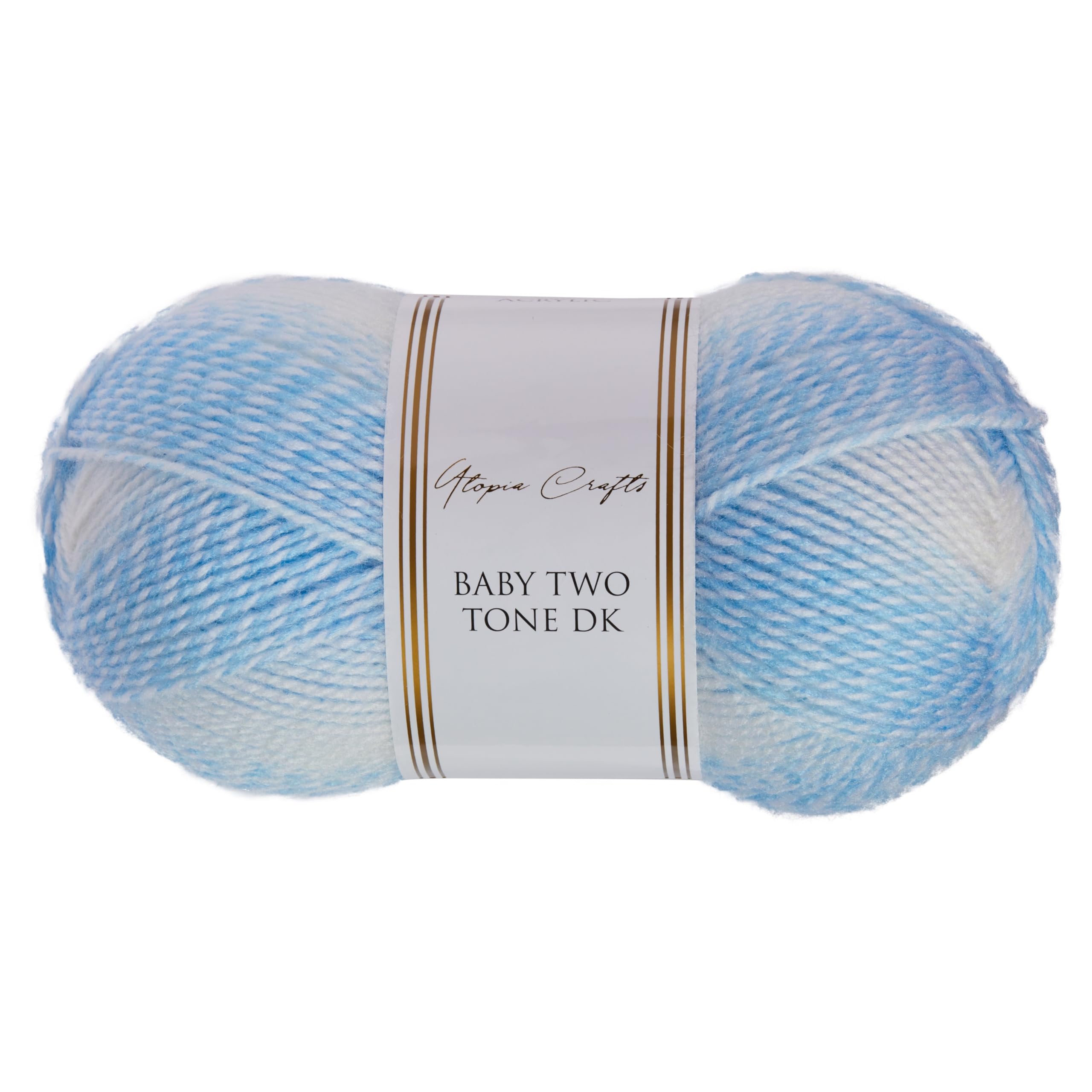 Utopia Crafts DK Baby Two Tone Double Knitting Yarn 100g (Aqua Frost)