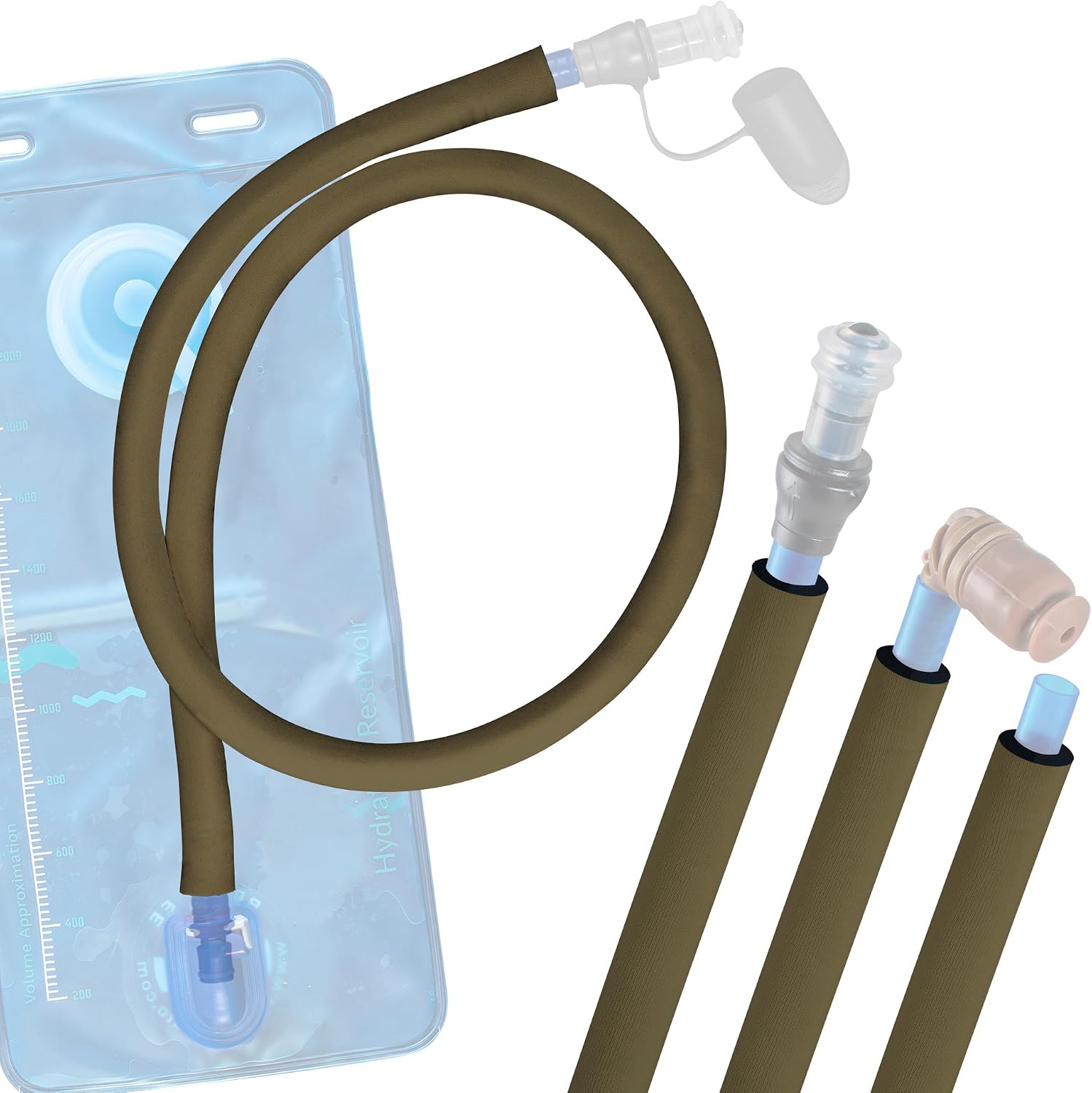 Drink Tube Insulator Insulation Sleeve Compatible with Osprey, Platypus, Hydrapak, Source, and CamelBak Hydration Backpacks - Drink Tube Insulation Hose Cover
