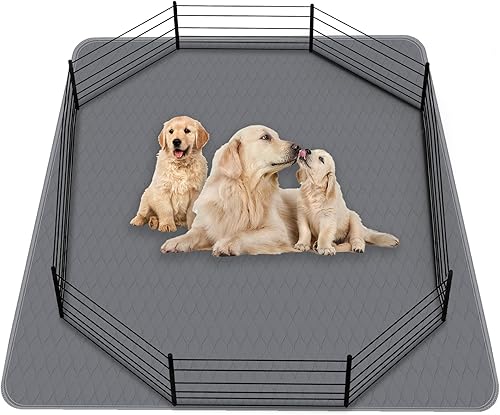 Almohadillas reutilizables lavables para orina para perros extra grandes 72 x 72 pulgadas almohadillas de entrenamiento para cachorros con