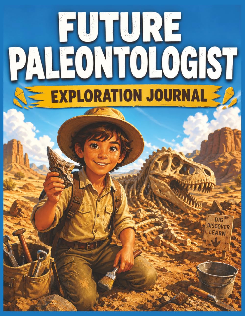 Future Paleontologist Exploration Journal: Dig Into Dinosaurs, Fossils & the Secrets of Prehistoric Earth (Creative Careers for Kids)