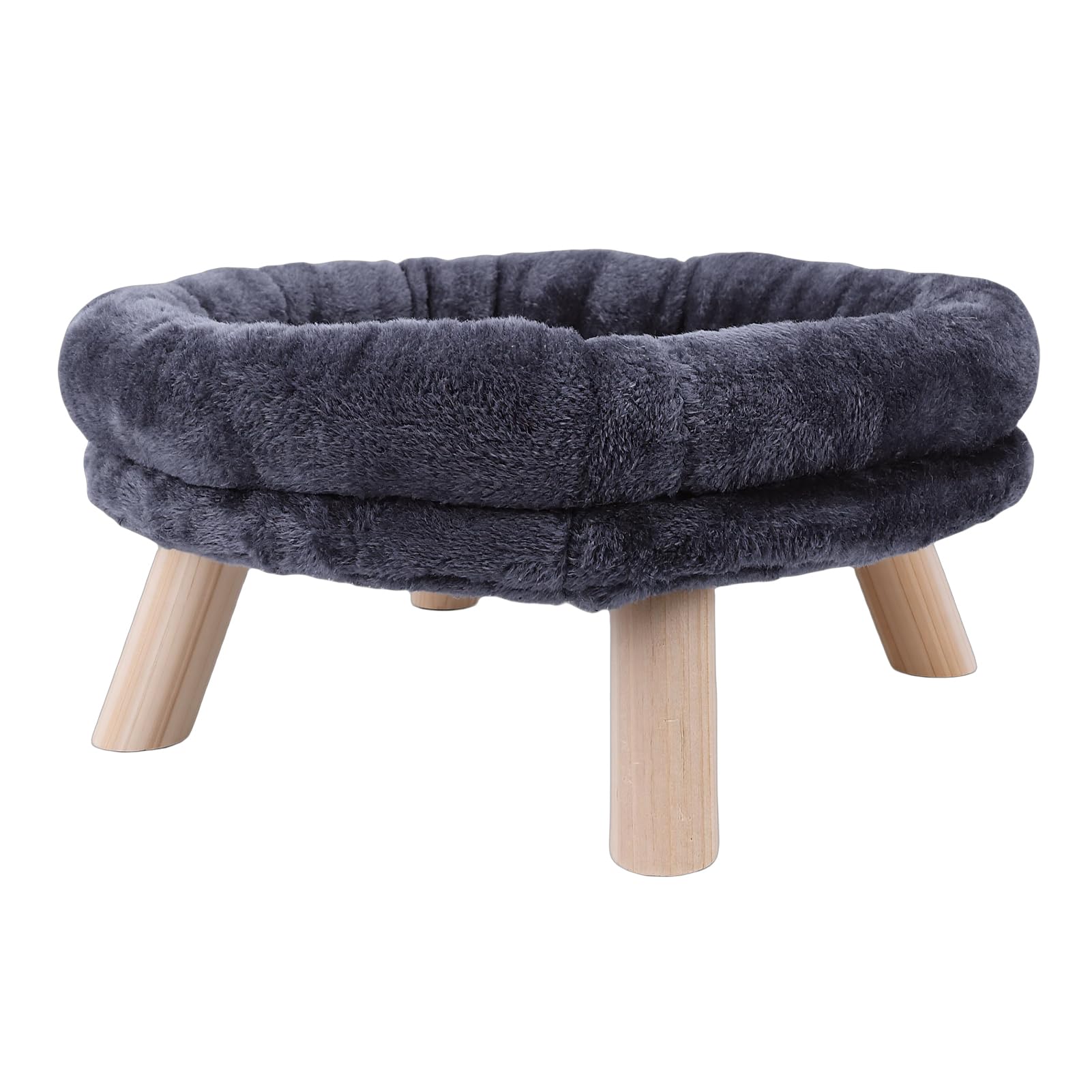 SIXRUN Cama Elevada para Gatos, sofá Cama para Mascotas, Elevada para Perros, 4 Estaciones, Universal, Multifuncional con Funda Extraíble Lavable a Máquina para Decoración del Hogar