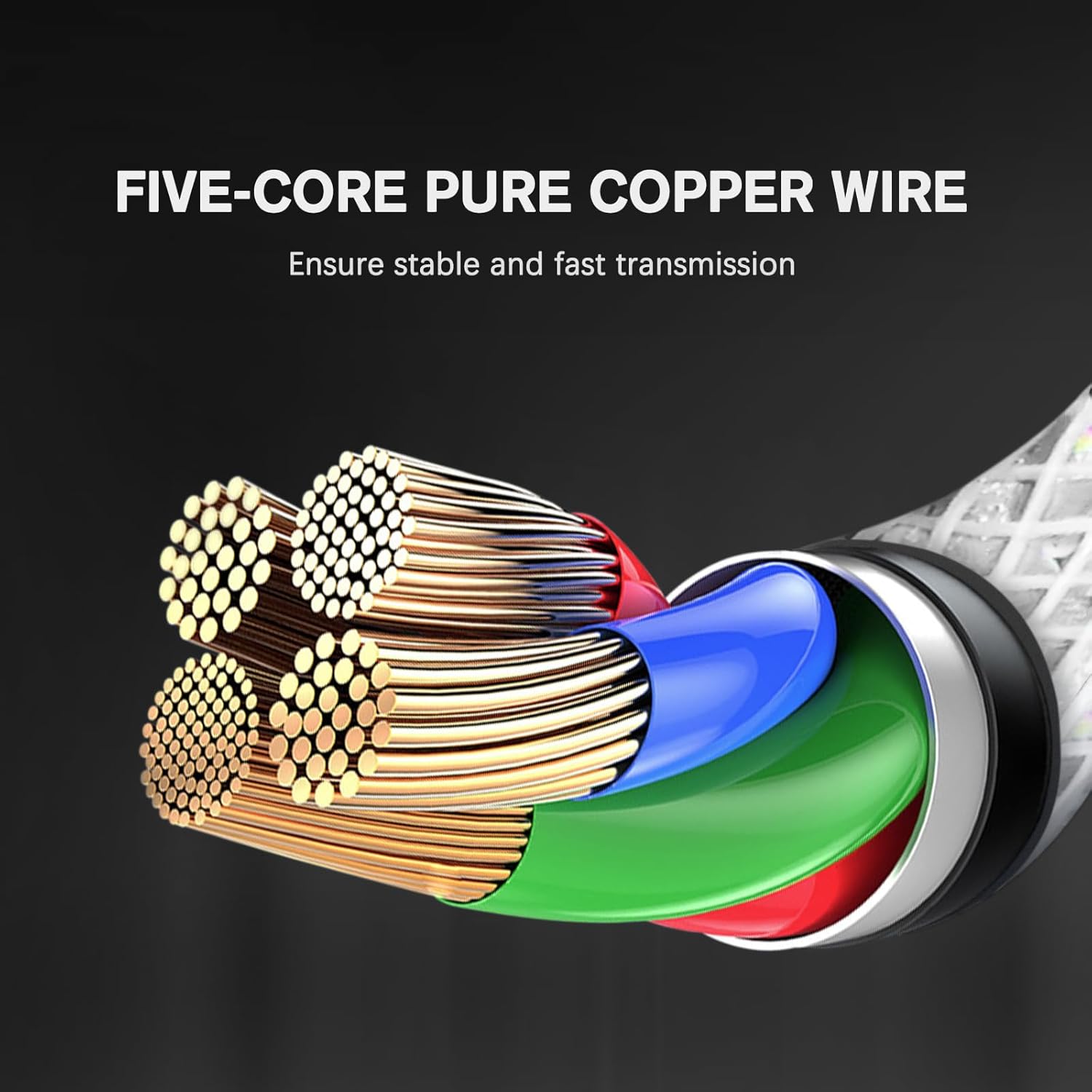 Yindiao MANBASNAKE C05 Custom Coiled Cable,Double-Sleeved Aviator Cable with CNC Copper,USB C to USB A Cable with Detachable Aviator Connector for Mechanical Gaming Keyboards/PC/Phone 5.2ft-White