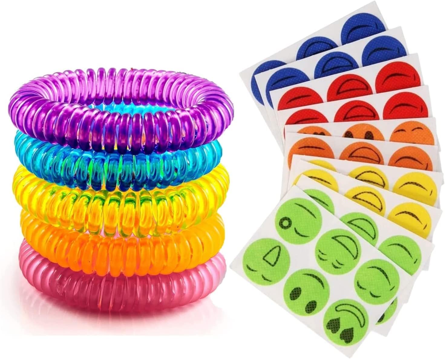 150count Natural Patches Stickers 5pcs Bracelets Outdoor for Adults and ...