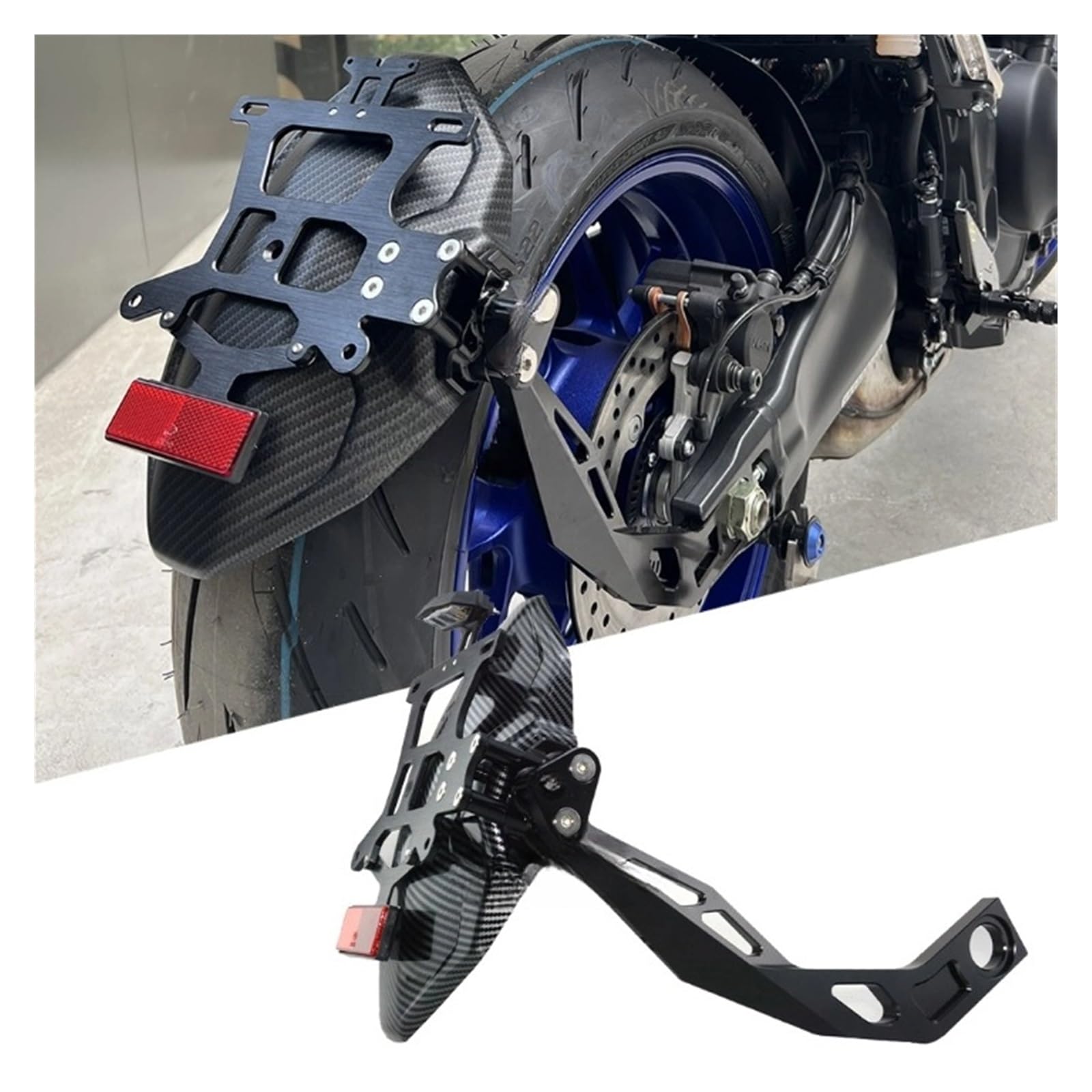 XSR900用2022年式〜 リアフェンダー スプラッシュガード マッドガード Amazon | MKLIGHTECH YAMAHA XSR900 XSR 900 2022-2023 バイクパーツ