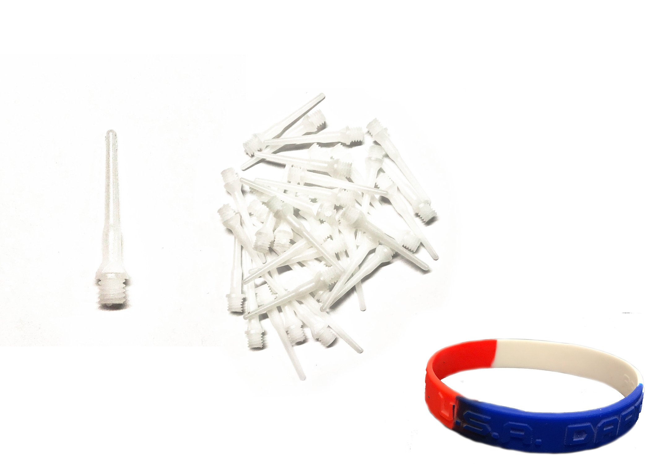 White Long Tufflex Extra Strong 2BA 3/16