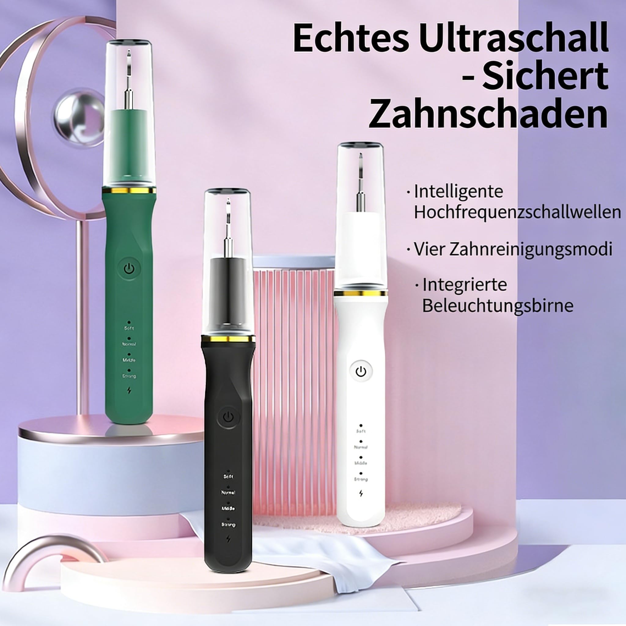 mident Ultraschall-Zahnreiniger für Hunde