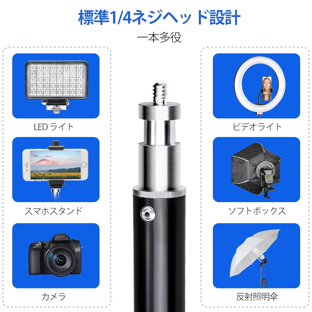 撮影用品 フラッシュライト、3脚、大型ソフトボックス 3点