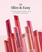 Vista 4 de VDL Lip Stain Comfort Slip Lipstick 13, Cafe Romano, lápiz labial ligero, mate y suave para una comodidad sin esfuerzo. Color de labios vibrante