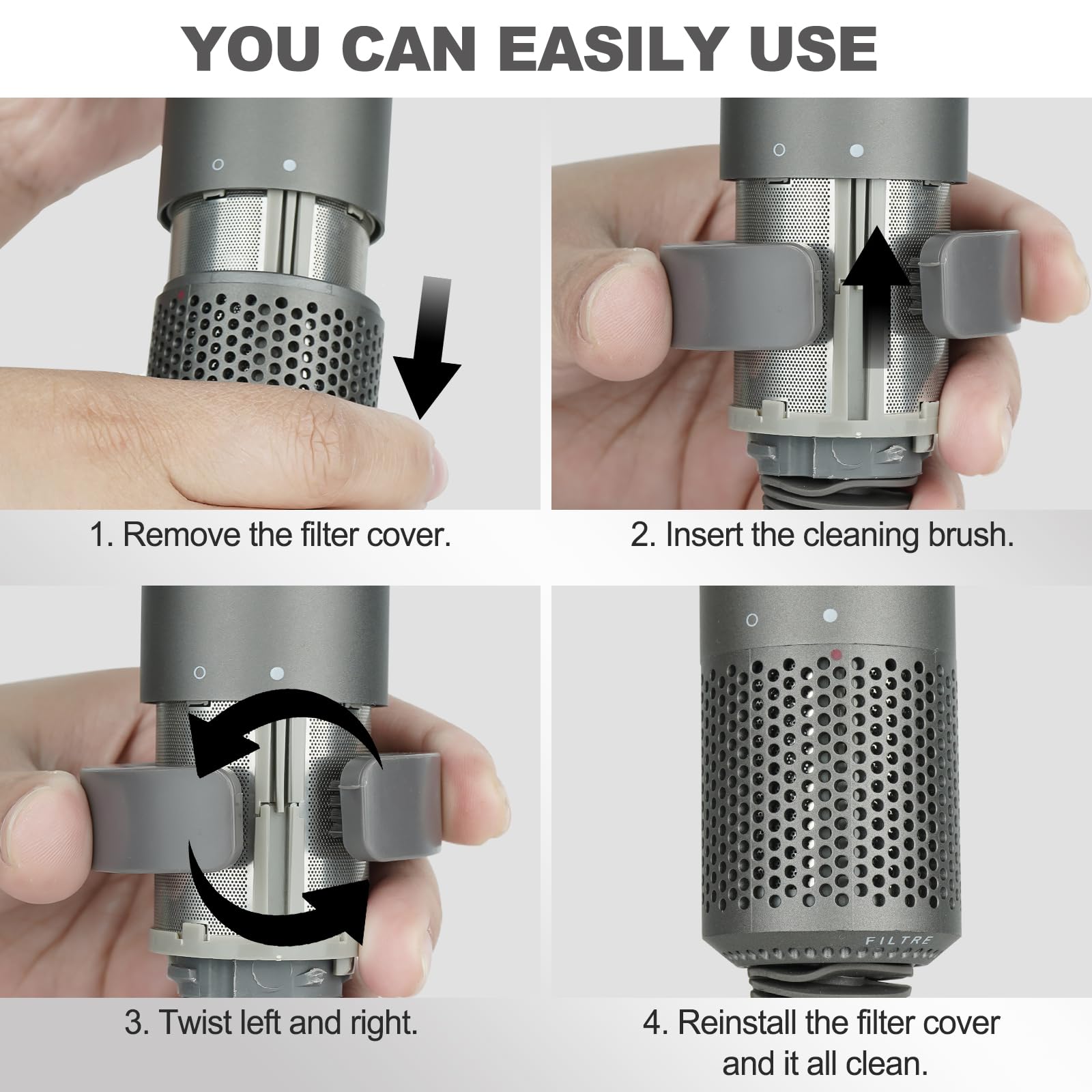 Amazon | PUREGUST フィルター クリーニング ブラシ アタッチメント