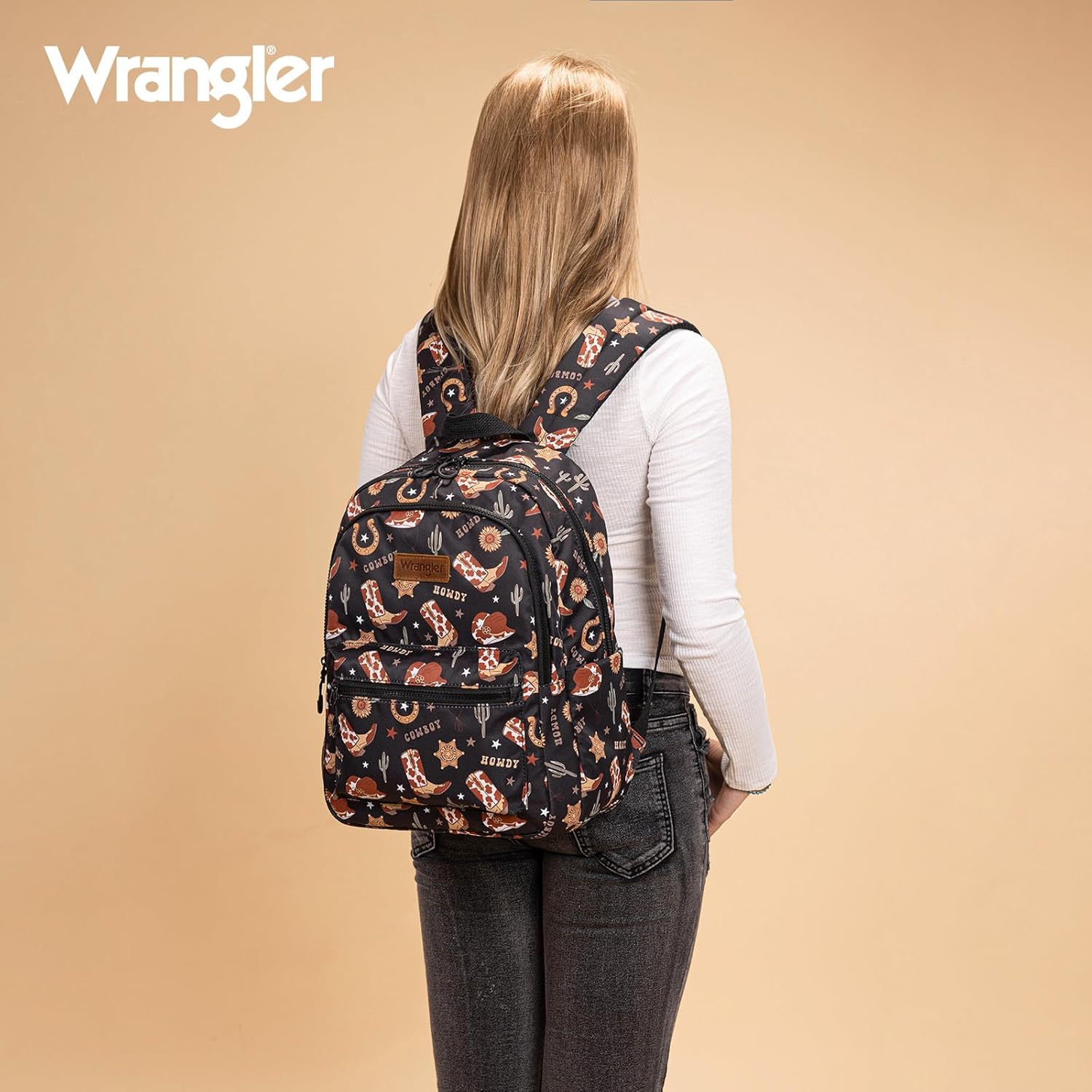 Montana West x Wrangler Western Backpack for Women Aztec Backpack Purse Lightweight Womens Travel Bag - Image 8