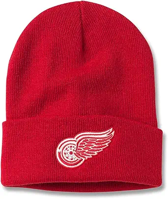 AMERICAN NEEDLE National Hockey League NHL Team Unisex Beanie Hat, Cuffed Knit Collection Headwear