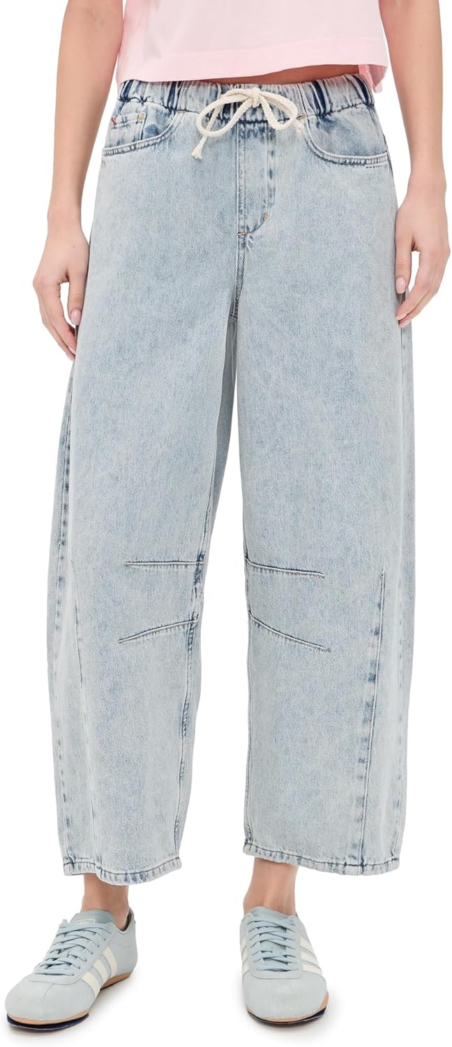Marine Layer Women's Drawstring Barrel Jeans