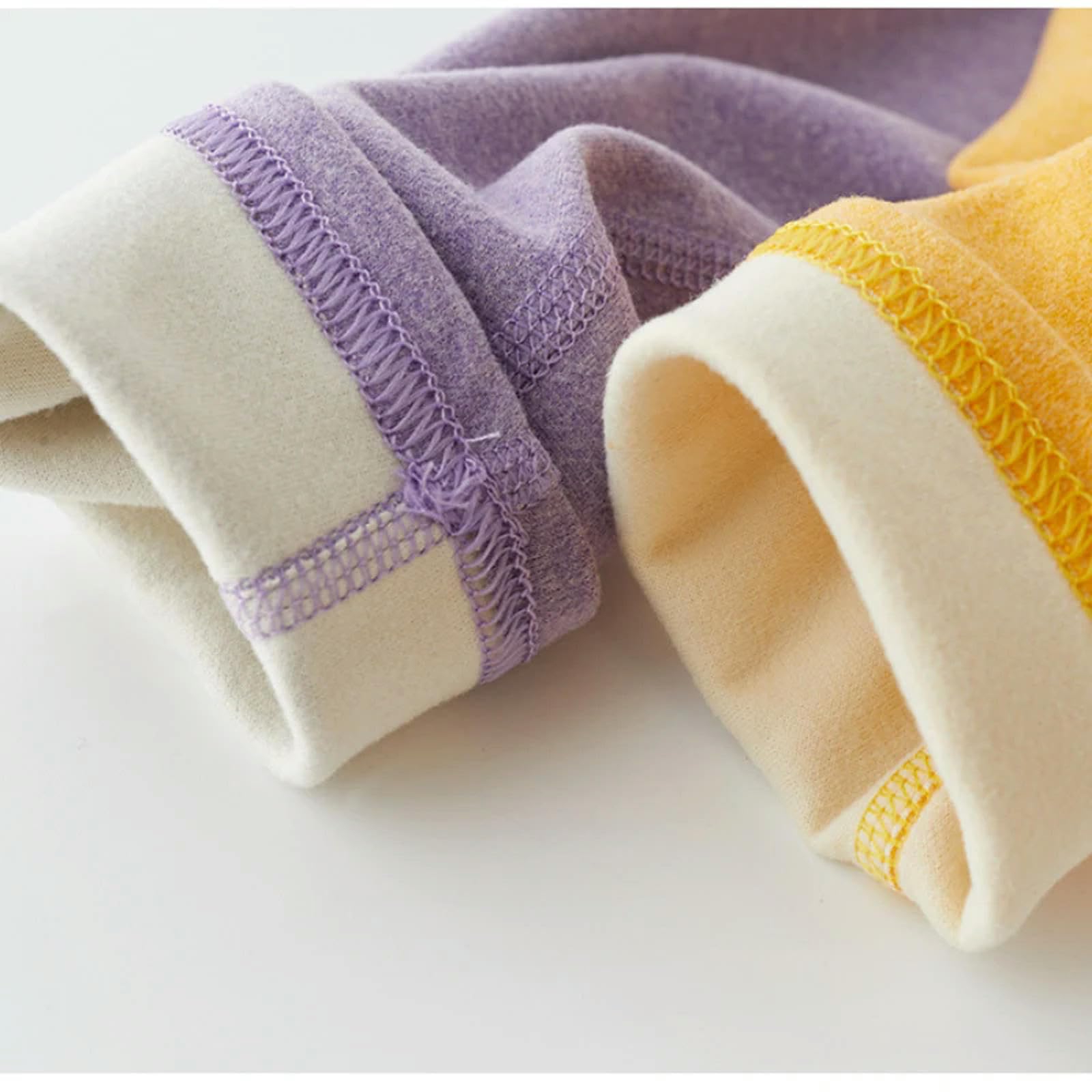 Zonto sous-vêtements d'hiver pour Enfants Ensemble De sous - Vêtements Chauds pour Enfants Pantalon d'hiver Garçon Fille Épaissi Homewear Chaud 14-15 Ans