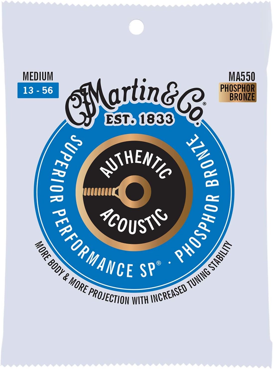 Martin Strings Acoustic Guitar Strings (41Y18MA550)