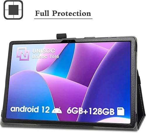 Miniatura 2 de Bige Funda para OUKITEL OKT3, Bige para CHUWI Hipad Xpro, funda de piel sintética con 2 soportes plegables para tablet CHUWI Hipad XproOUKITEL OKT3