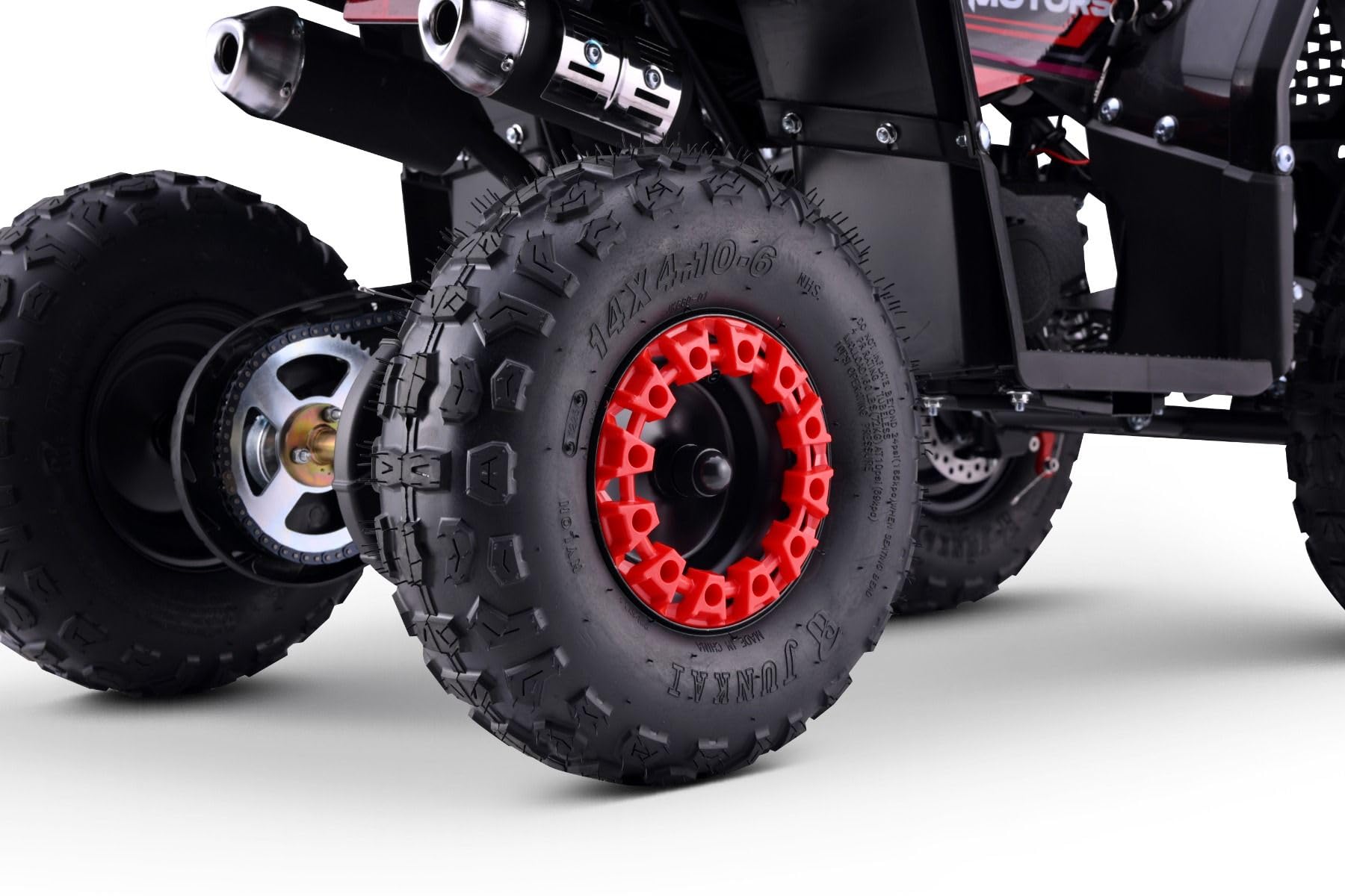 ATV - Pocket Quad per bambini Beneo Motors Escape Rosso - 49cc