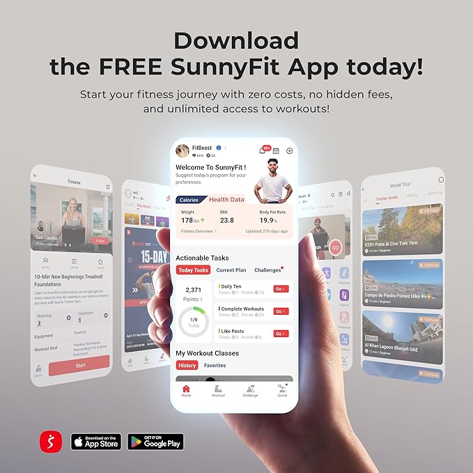 Caminadora Eléctrica Plegable 2.5HP 12.07 km/h Gris miniatura 2