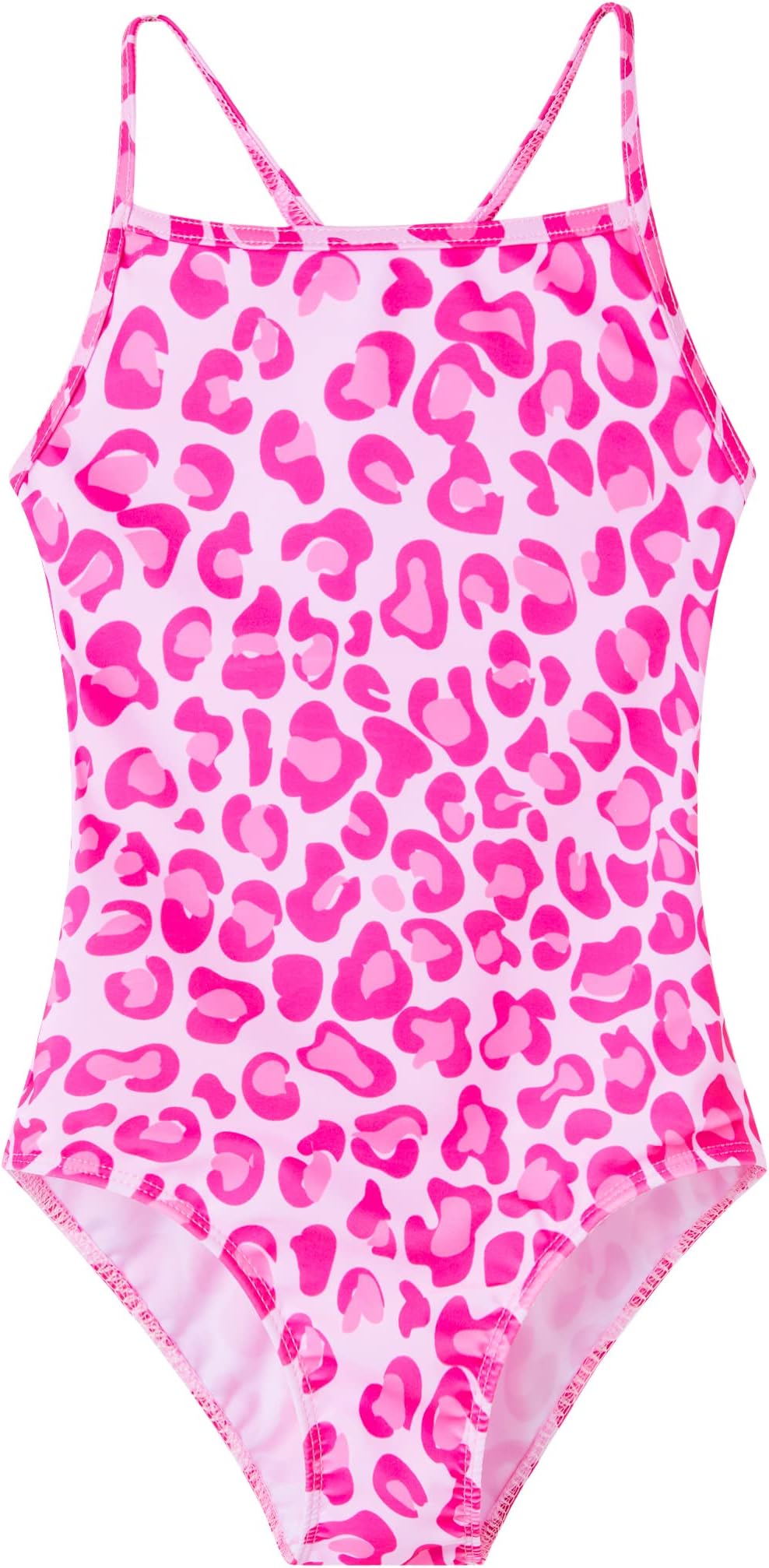 Girls Swimsuits One-Piece Bathing Suits Multicolor Kids Sport Summer Beach Swimwear for 2-10 Years Old