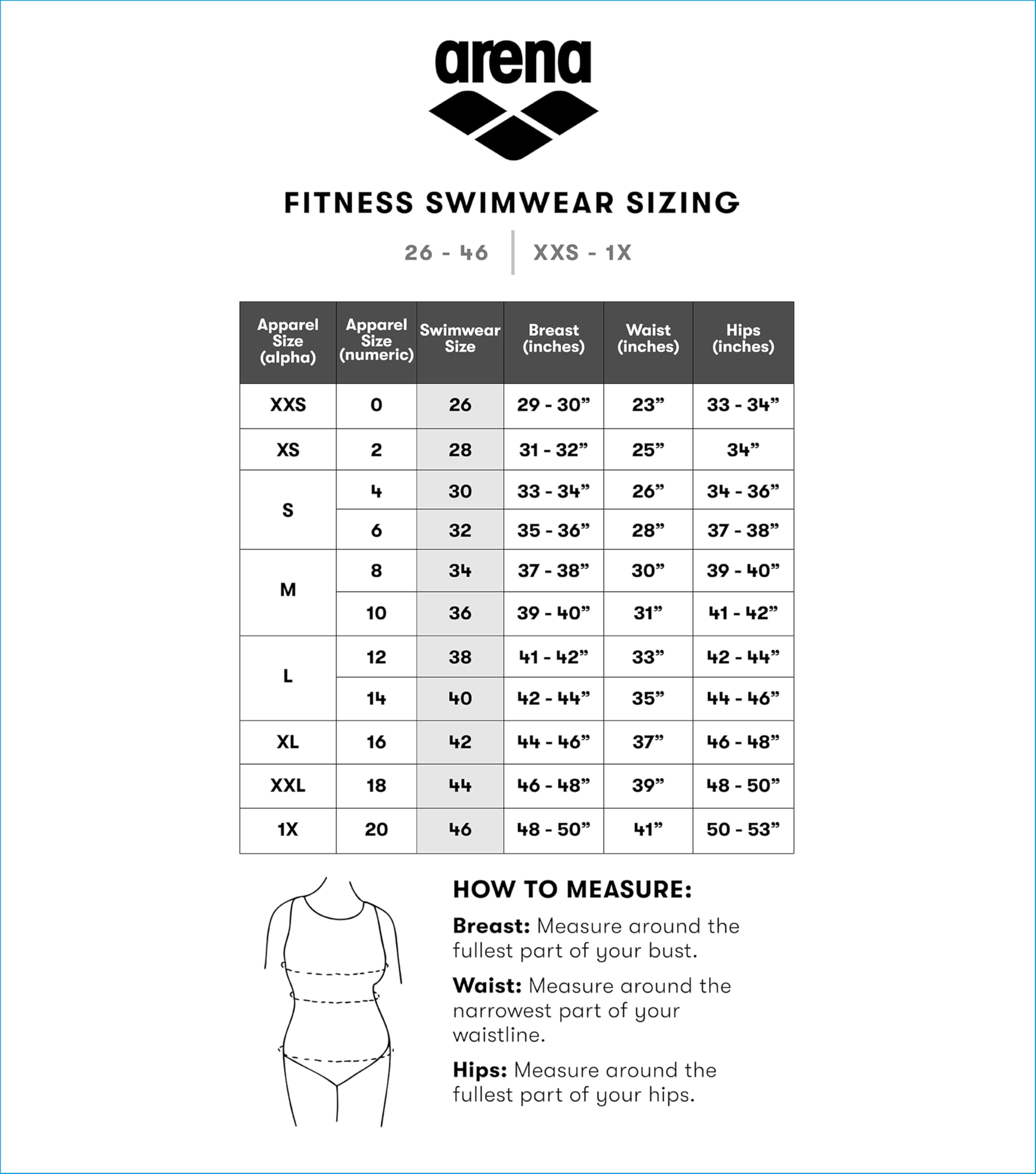 ARENA Women's Lara Shapewear Soft Curve Back B Cup One Piece Swimsuit Costume Intero Donna (Pacco da 1)
