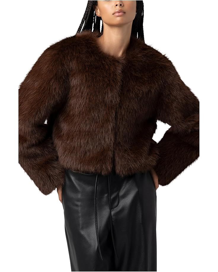 Blank NYC Faux Fur Jacket - Main View