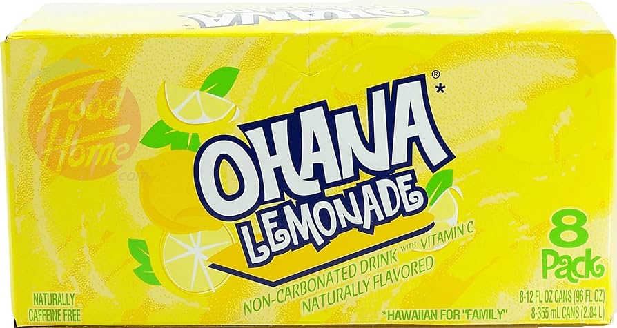 Amazon.com : Ohana! lemonade, non-carbonated drink, caffeine free