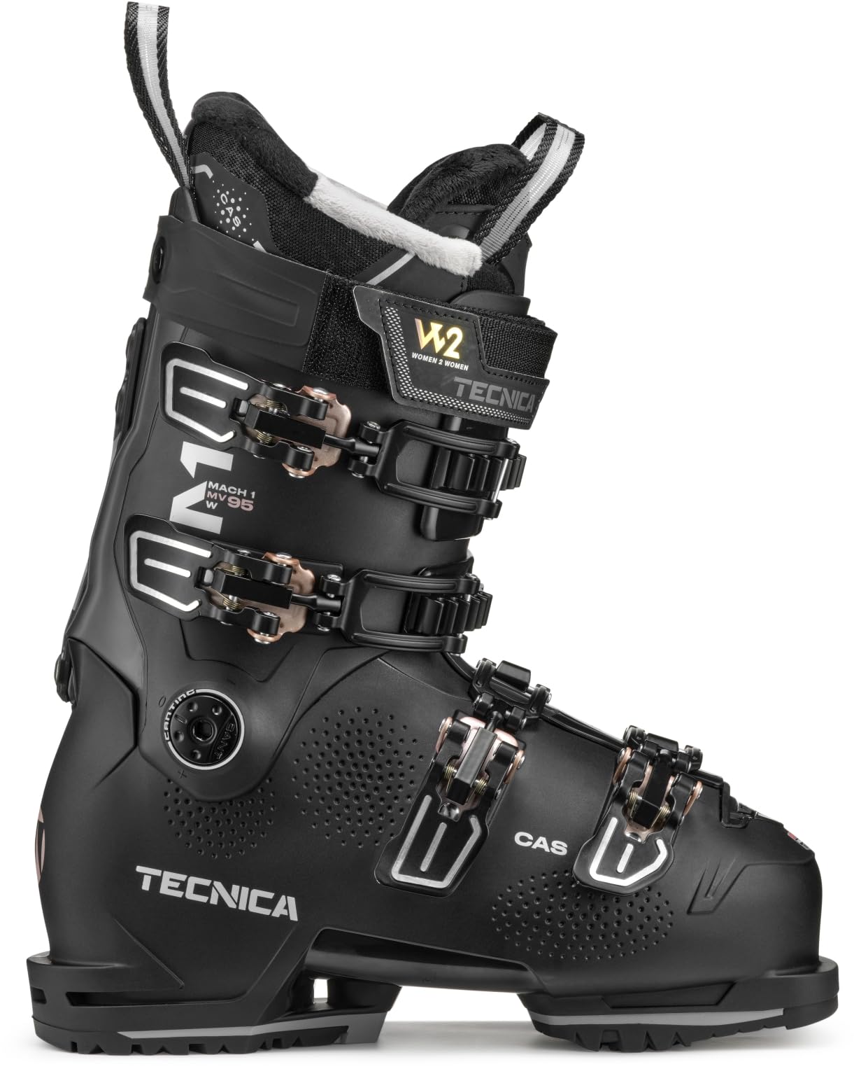 Tecnica - Scarpe Da Sci Mach1 Mv 95 W TD Gw Black Uomo - Uomo - Dimensione 38 2/3 - Nero