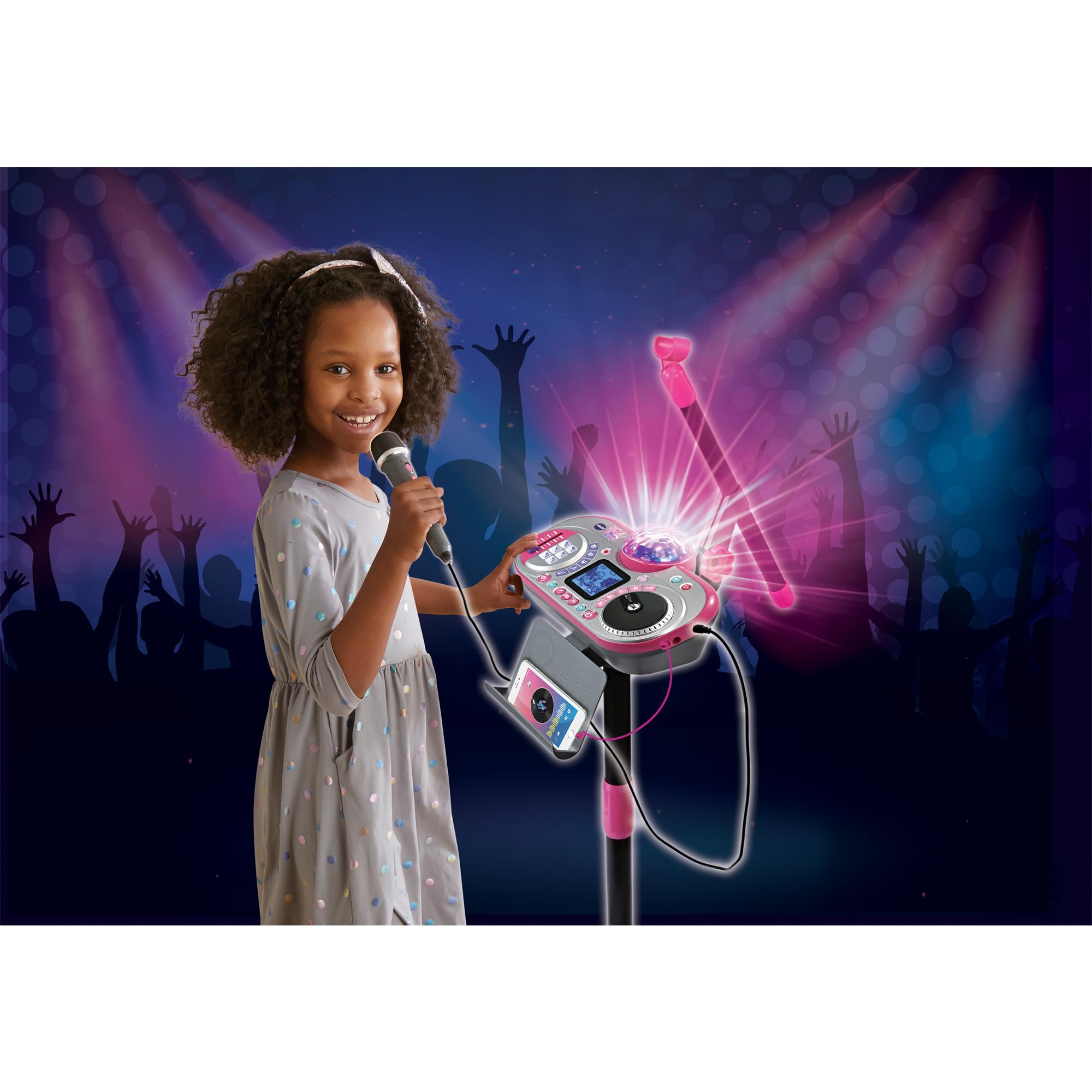 VTech Kidi Super Star DJ Studio pink - 10-in-1 Karaoke