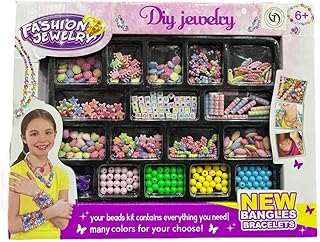 مجوهرات يمكنك صنعها بنفسك مع حبل سيليكون بتصميم عصري وابداعي للبنات - متعددة الألوان