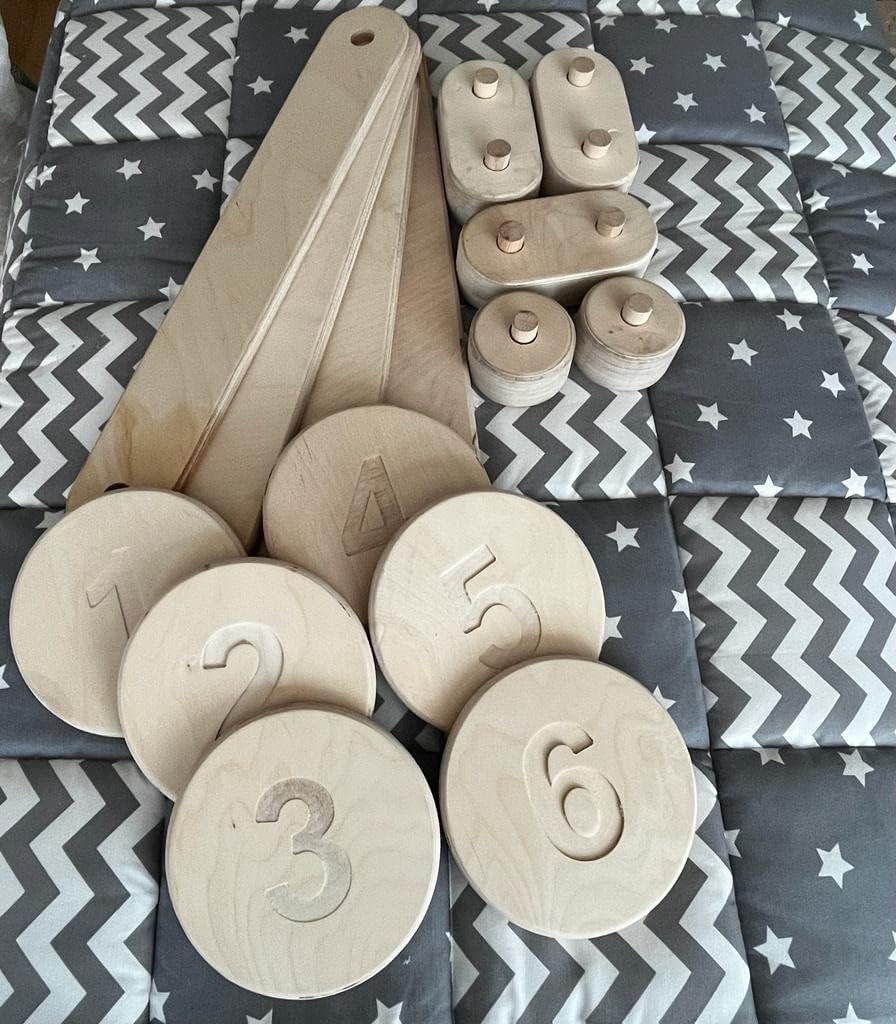 KIKILIVE Schwebebalken Gymnastik - Faltbarer Balance-Balken Für Kinder & Erwachsene