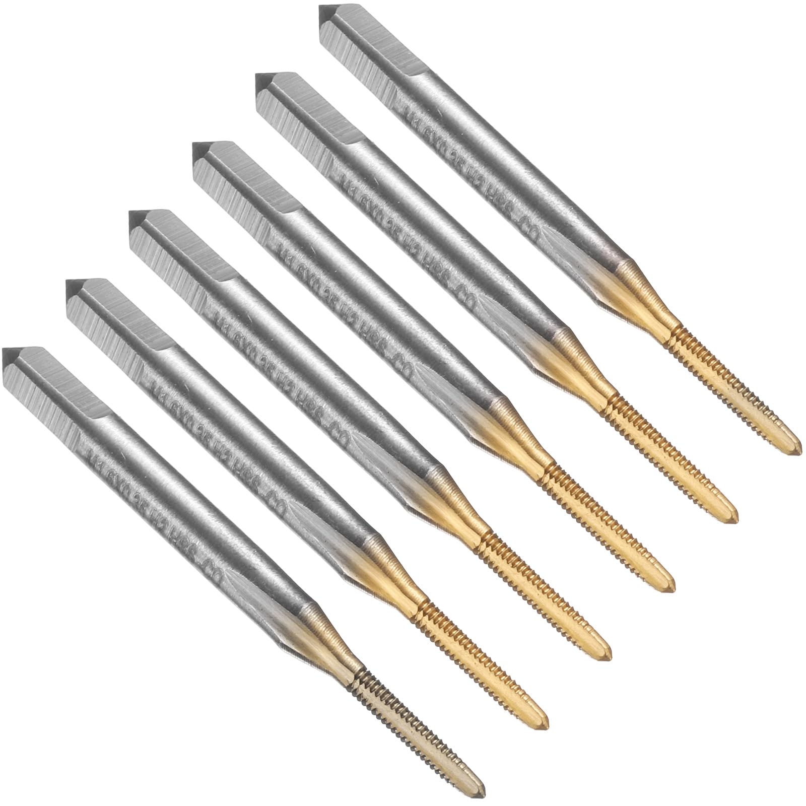 Taraud machine M1.6 pas 0.35 mm pour taraudage de précision sur métaux durs lot 6