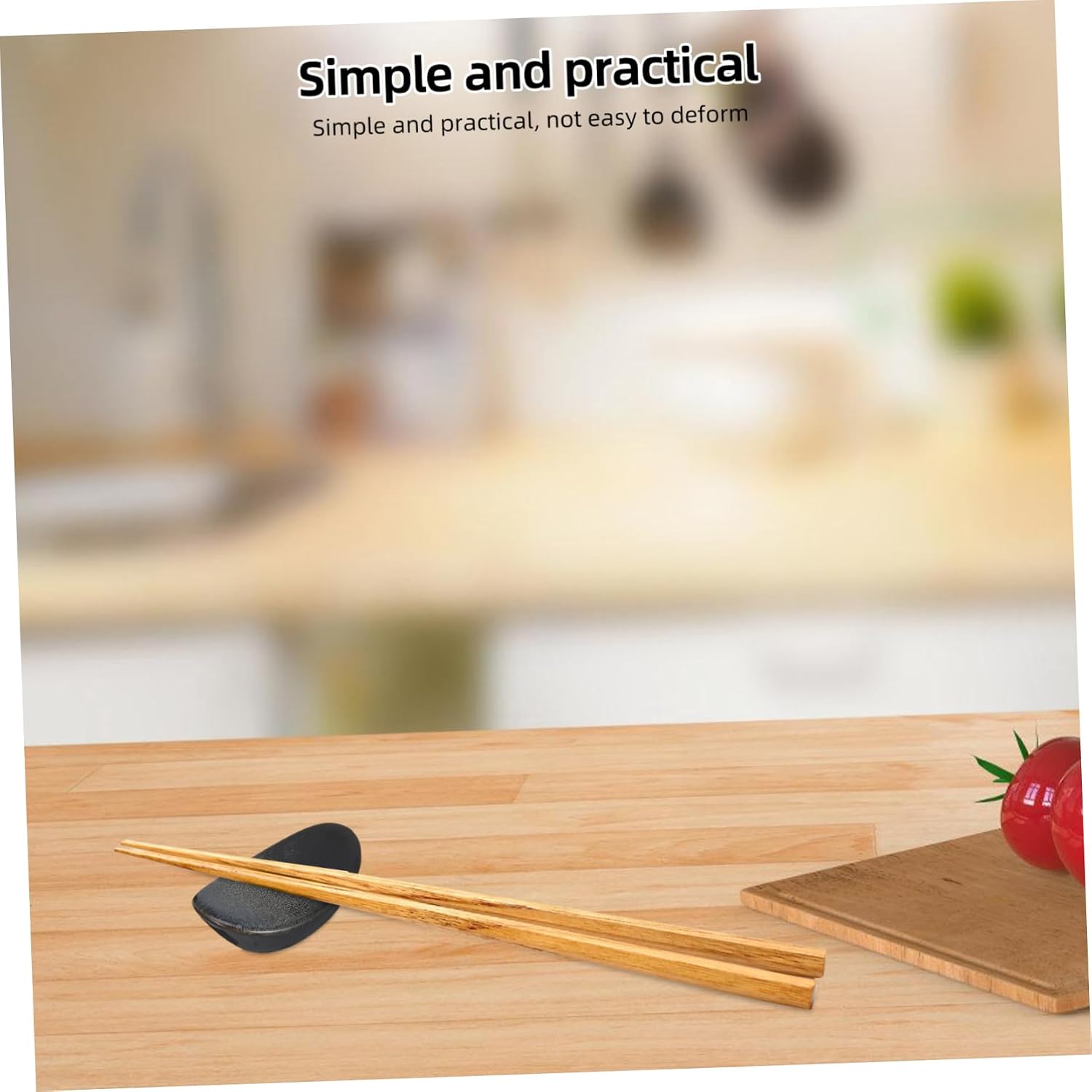 Ipetboom 7pcs Ceramic Chopsticks Rest with Spoon Fork Holders Lightweight Tableware Rack for Dining Non Slip Household Counter Organizer Housewarming Styles