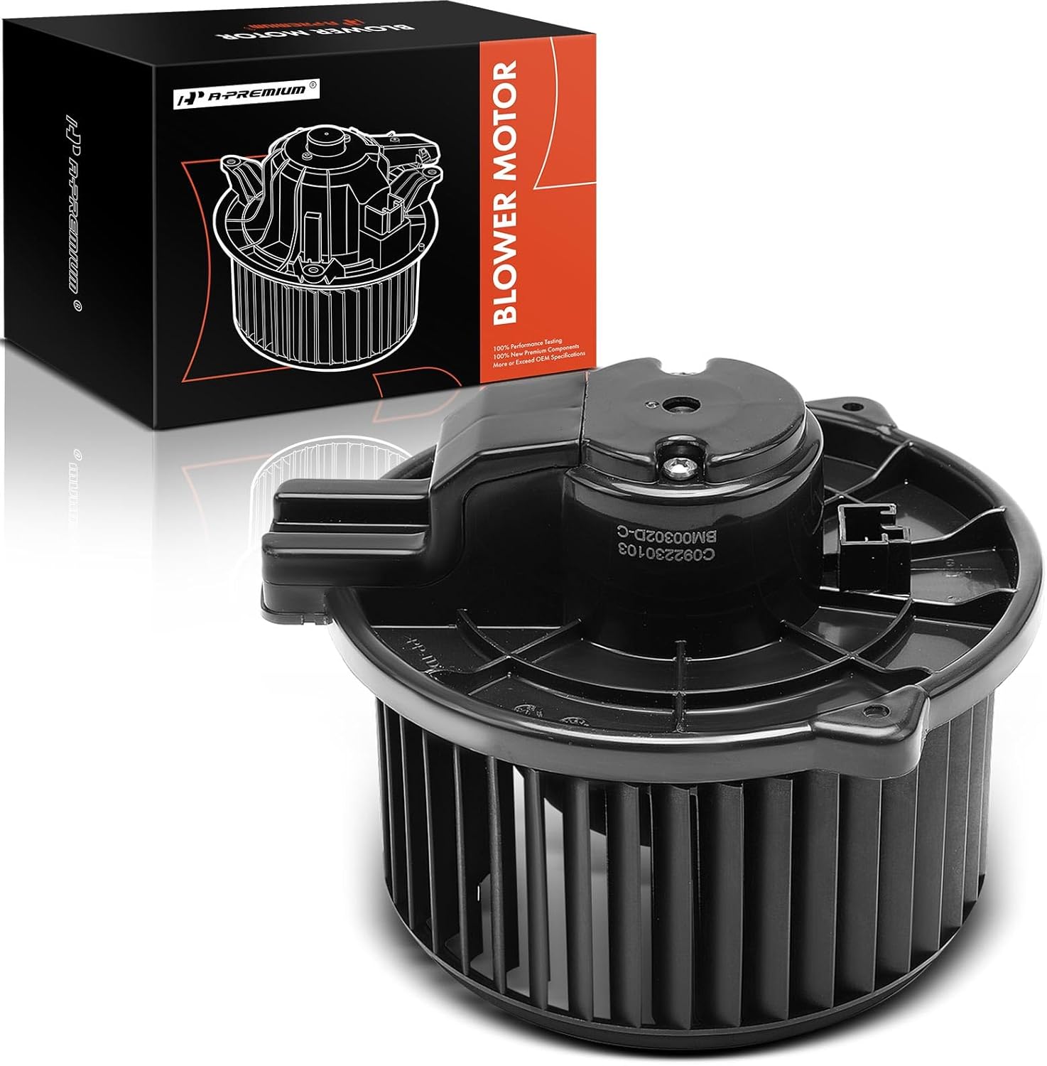 A-Premium Rear HVAC Heater Blower Motor Compatible with Honda Odyssey 2011-2017 & Toyota Sienna 2005-2010 - Replace# 79220TK8A41, 8710308070