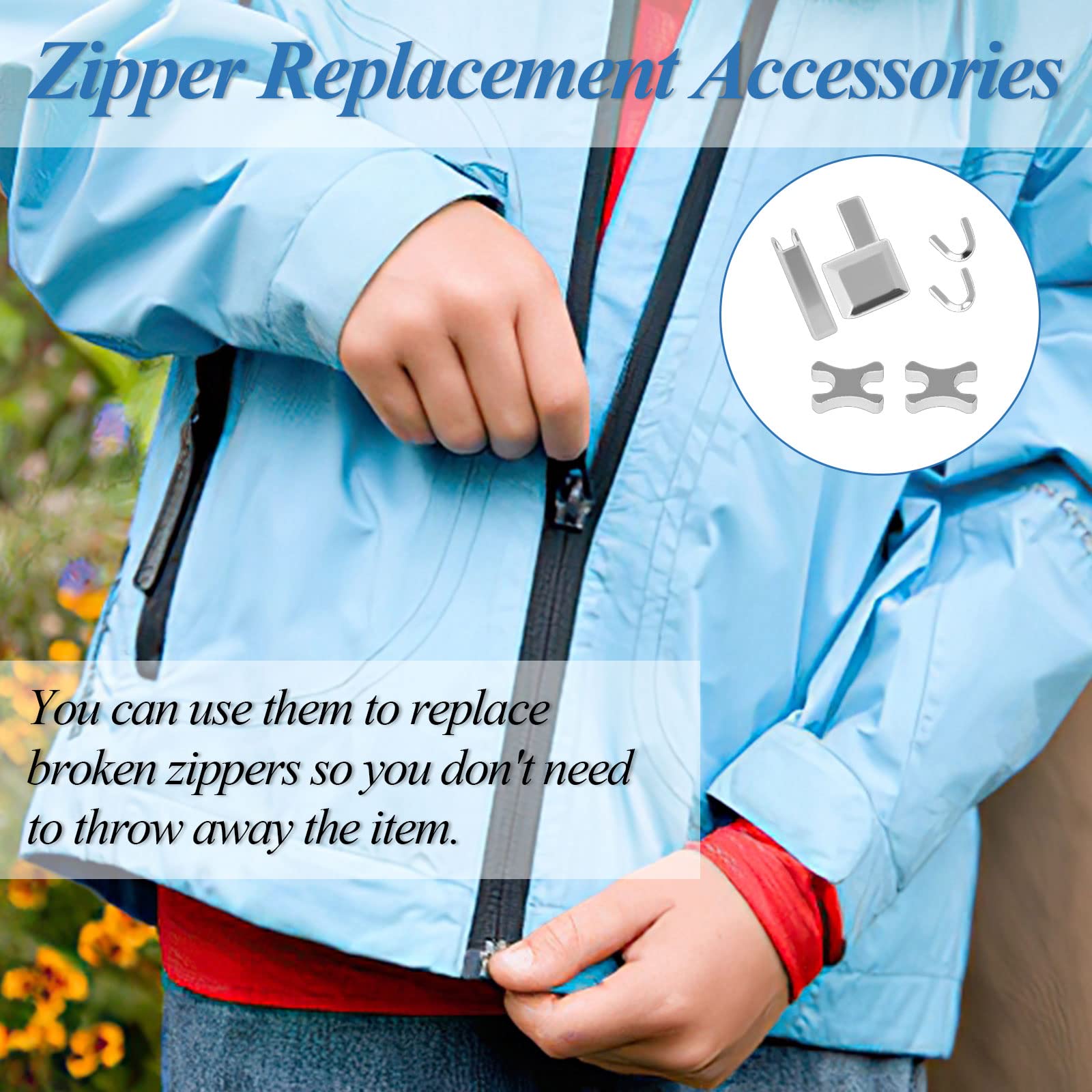 Klipper Verschluss Cobee Reißverschluss-Reparaturset – 20