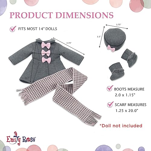 Miniatura 5 de Emily Rose Muñeca Girl Scout Daisy de 14 pulgadas, juego de 5 piezas, con licencia oficial de Girl Scouts de los Estados Unidos, marca