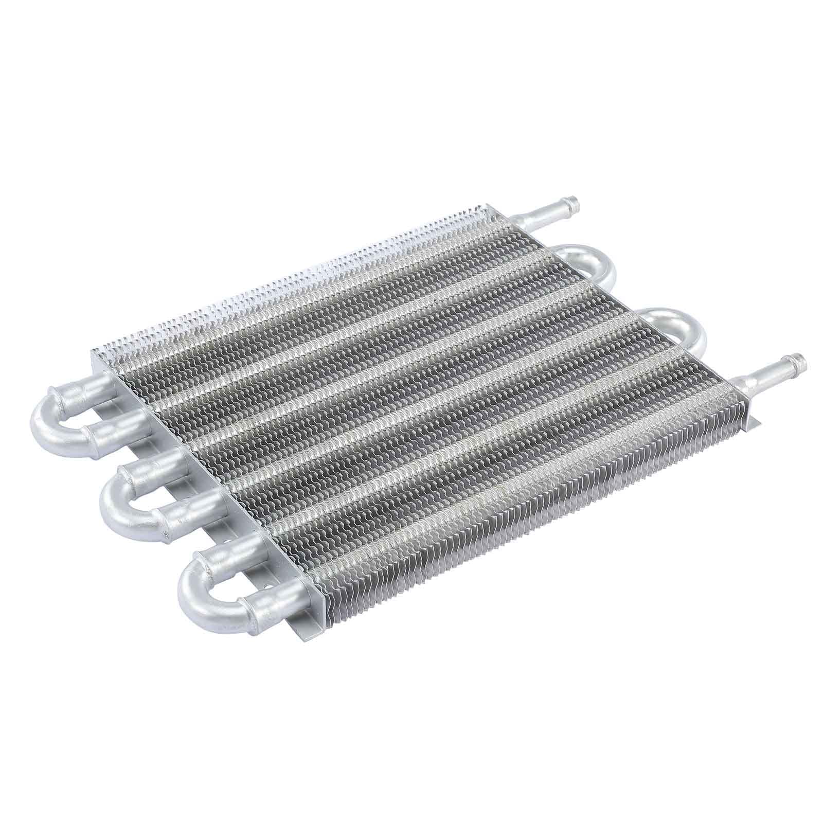 A-Premium 6 Row Transmission Oil Cooler Compatible with Chevrolet Silverado 2500 3500, Malibu, Corvette & Ford F-150, F-250 Super Duty & Dodge Ram 1500 2500 & Jeep Grand Cherokee & Nissan Pathfinder