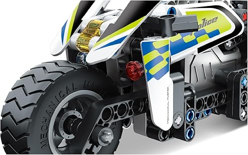 Miniatura 3 de Dakott Juguete de construcción STEM para automóvil de juguete de regalo para mayores de 6 años, juguete desmontable de bloque de construcción de