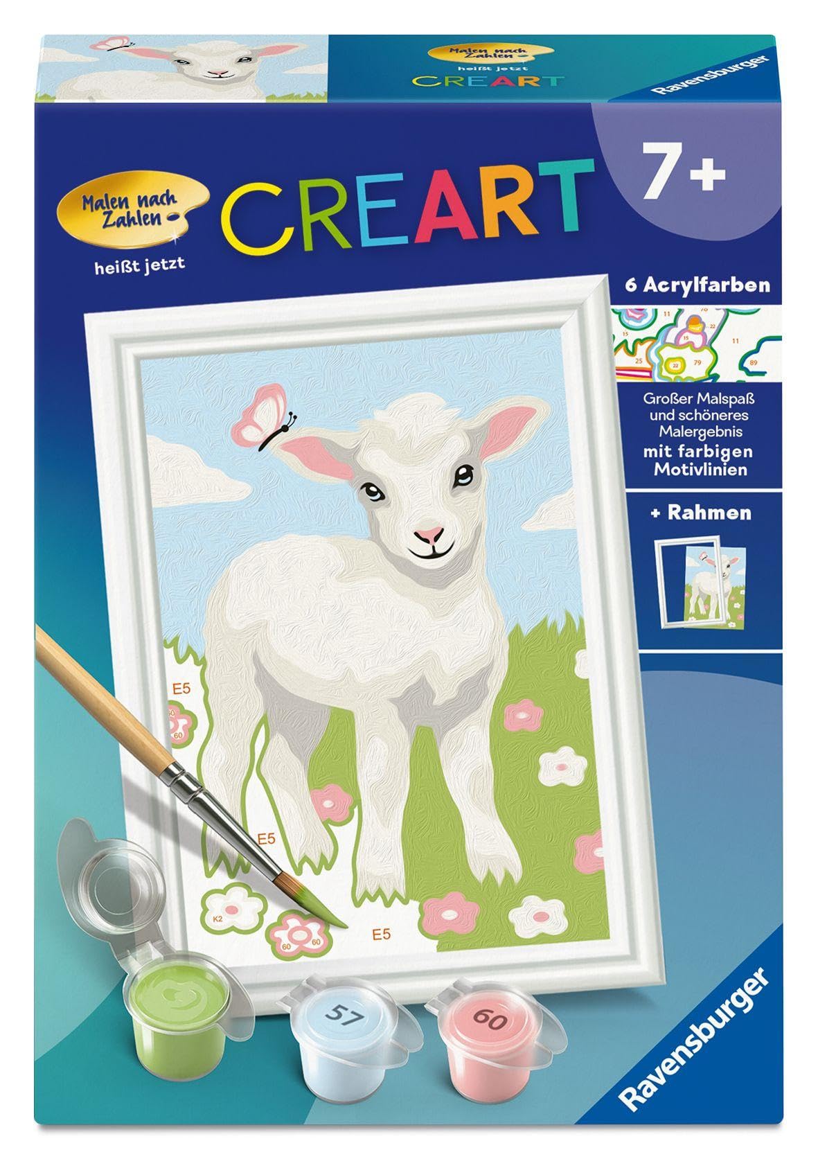 Ravensburger CreArt 12023105 Painting by Numbers for Children from 7 Years