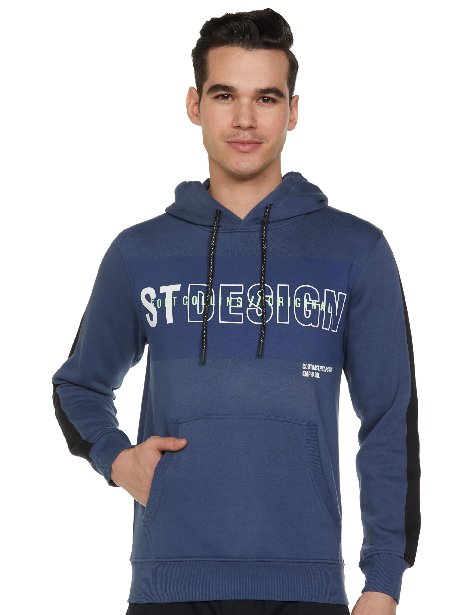 qube by fort collins Men's Fleece High Neck Fort Collins Sweatshirt-picture-16